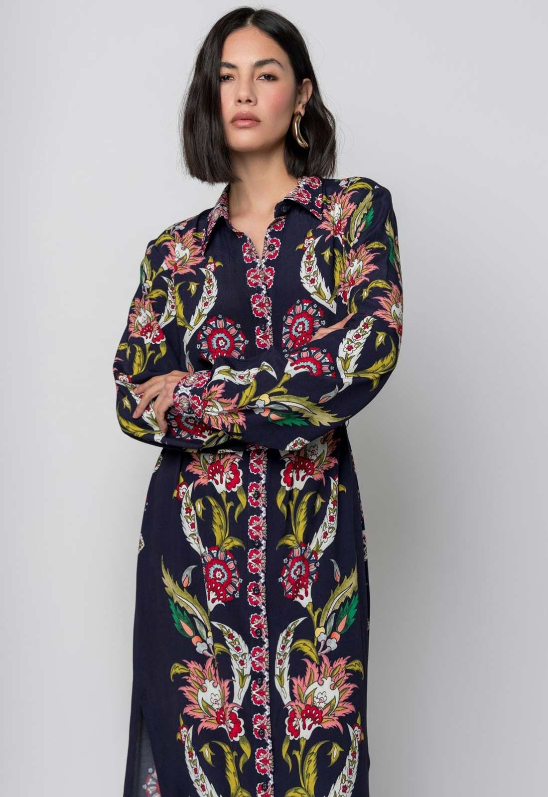 Raishma Studio Navy Remy Dress - Image 2