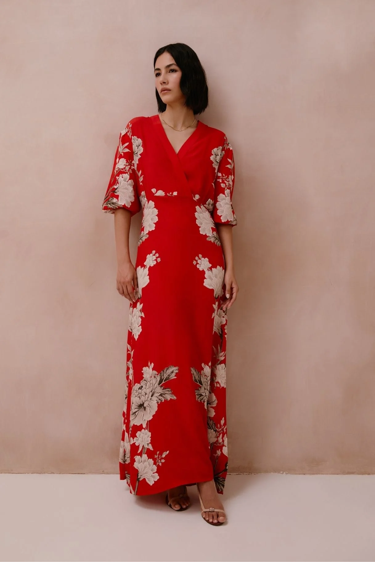 Raishma Studio Red Frankie Dress