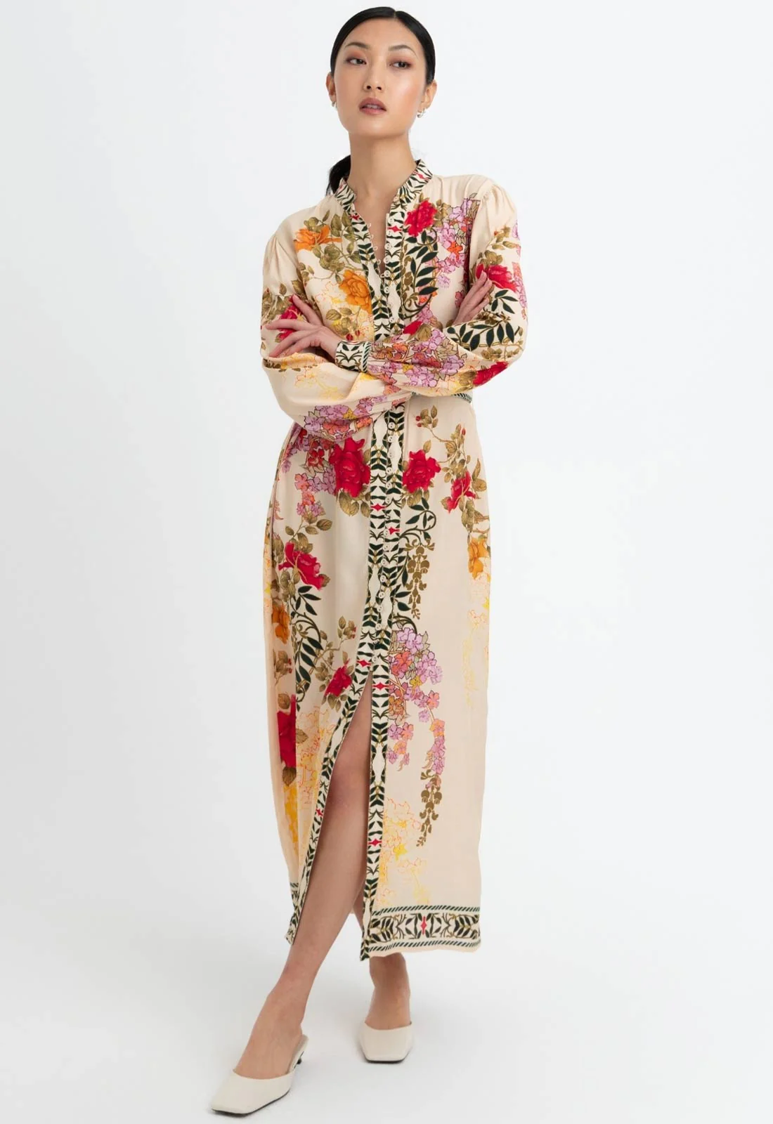 Raishma Studio White Brenna Cream Dress
