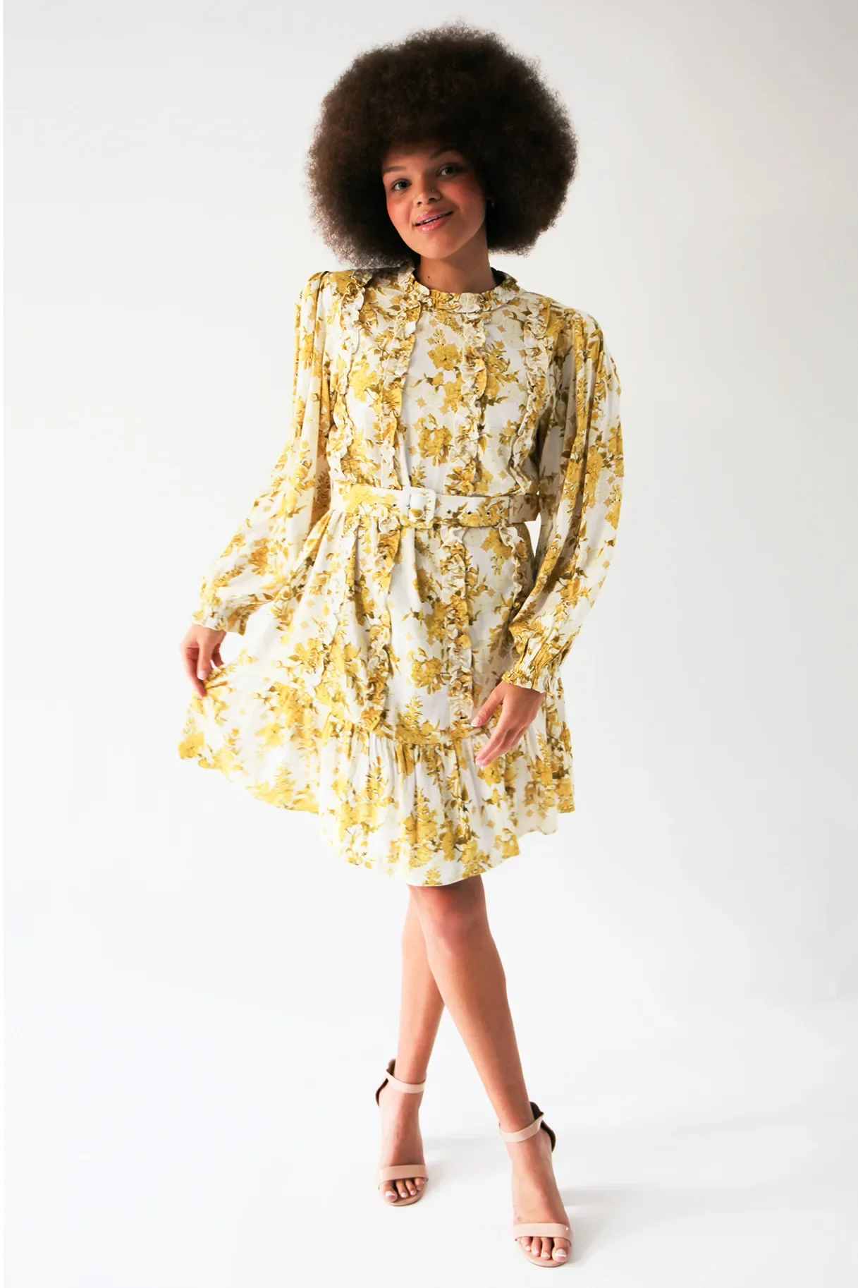 Raishma Studio Yellow Amanda Dress