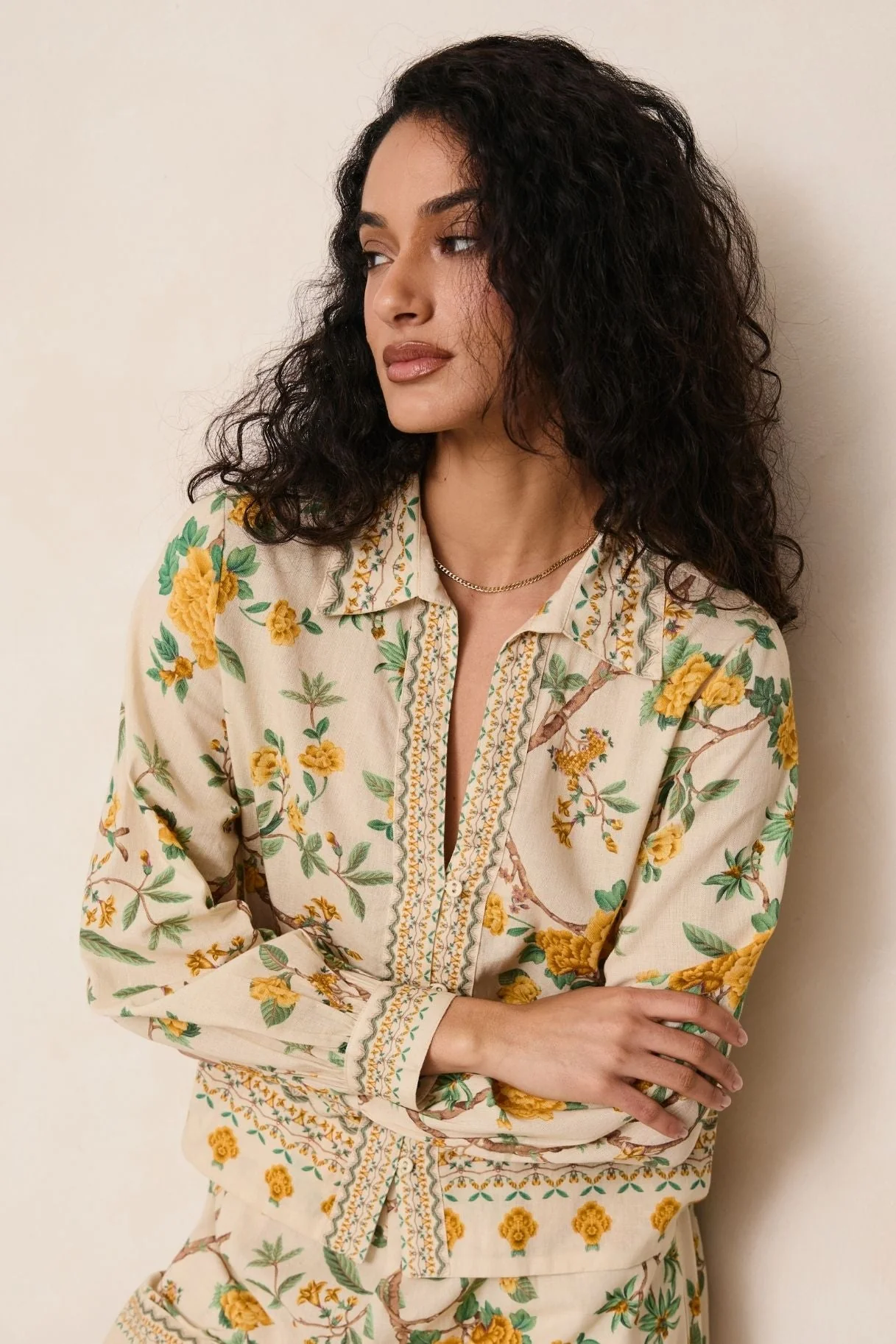 Raishma Studio Yellow Raffey Short - Image 3