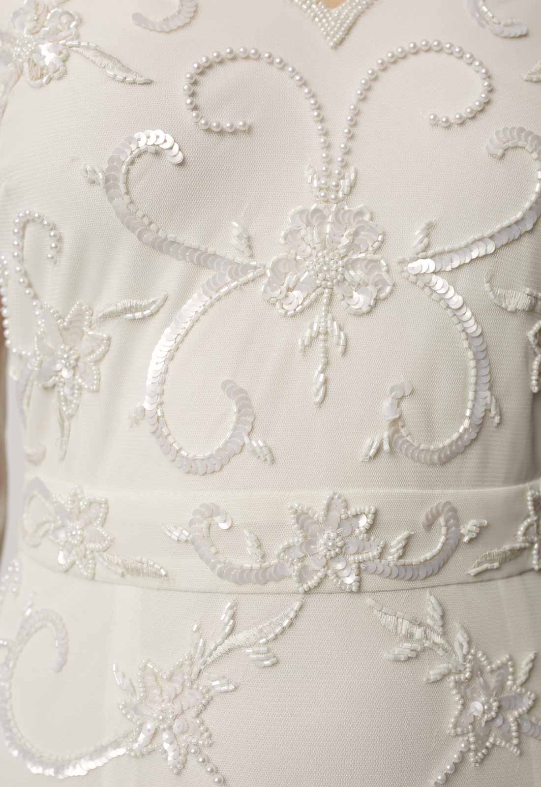 Raishma White Jayne Bridal Maxi Dress - Image 5