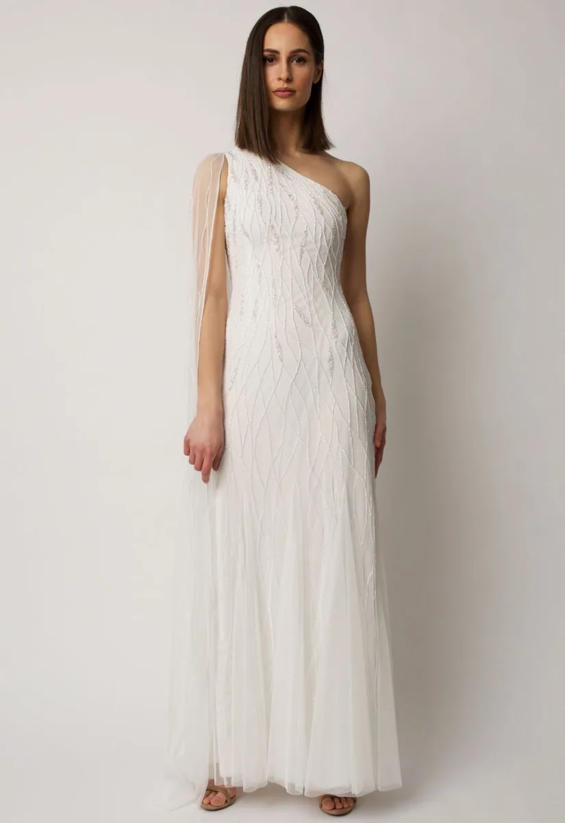 Raishma White Mila Maxi Dress - Image 8