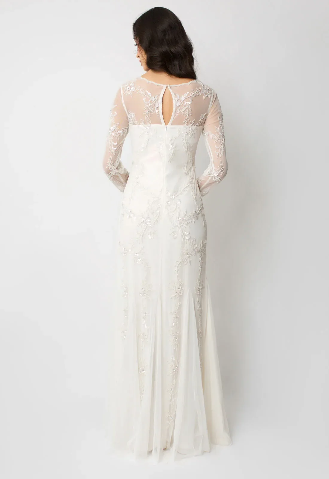 Raishma White Minnie Wedding Dress - Image 2