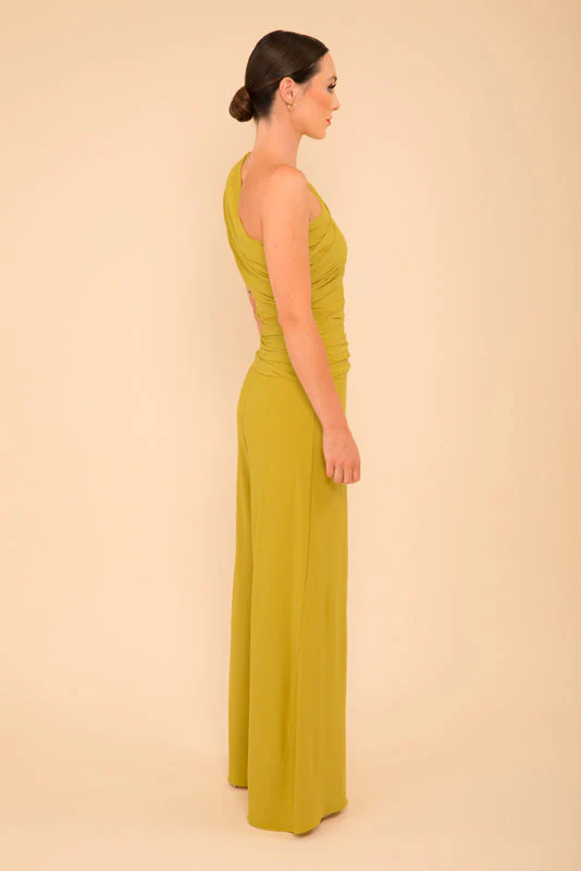 Atom Label Lime Rhodium Jumpsuit - Image 2
