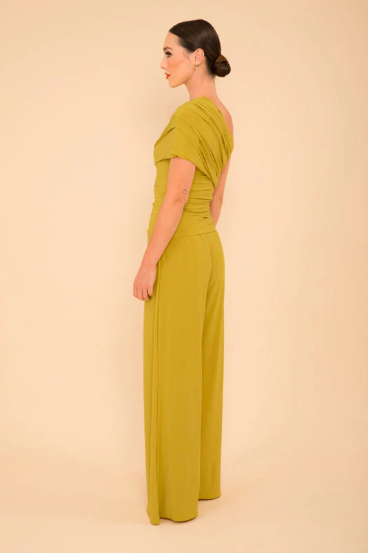 Atom Label Lime Rhodium Jumpsuit - Image 3