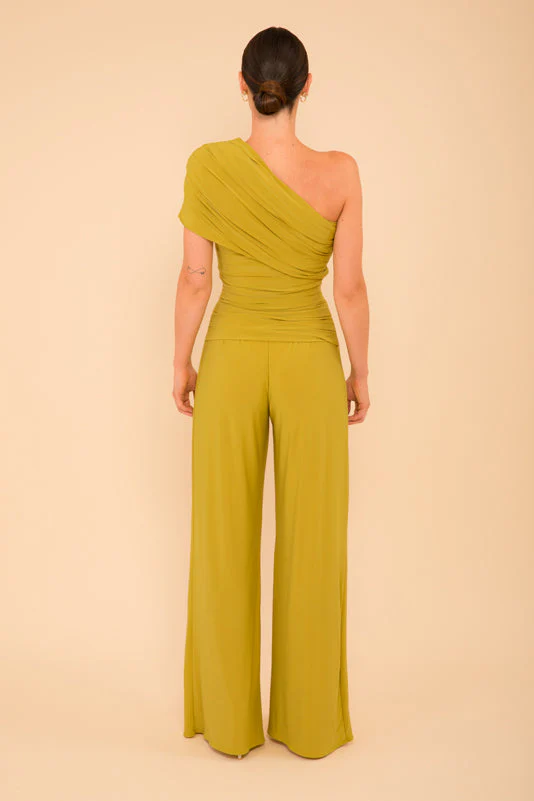 Atom Label Lime Rhodium Jumpsuit - Image 4