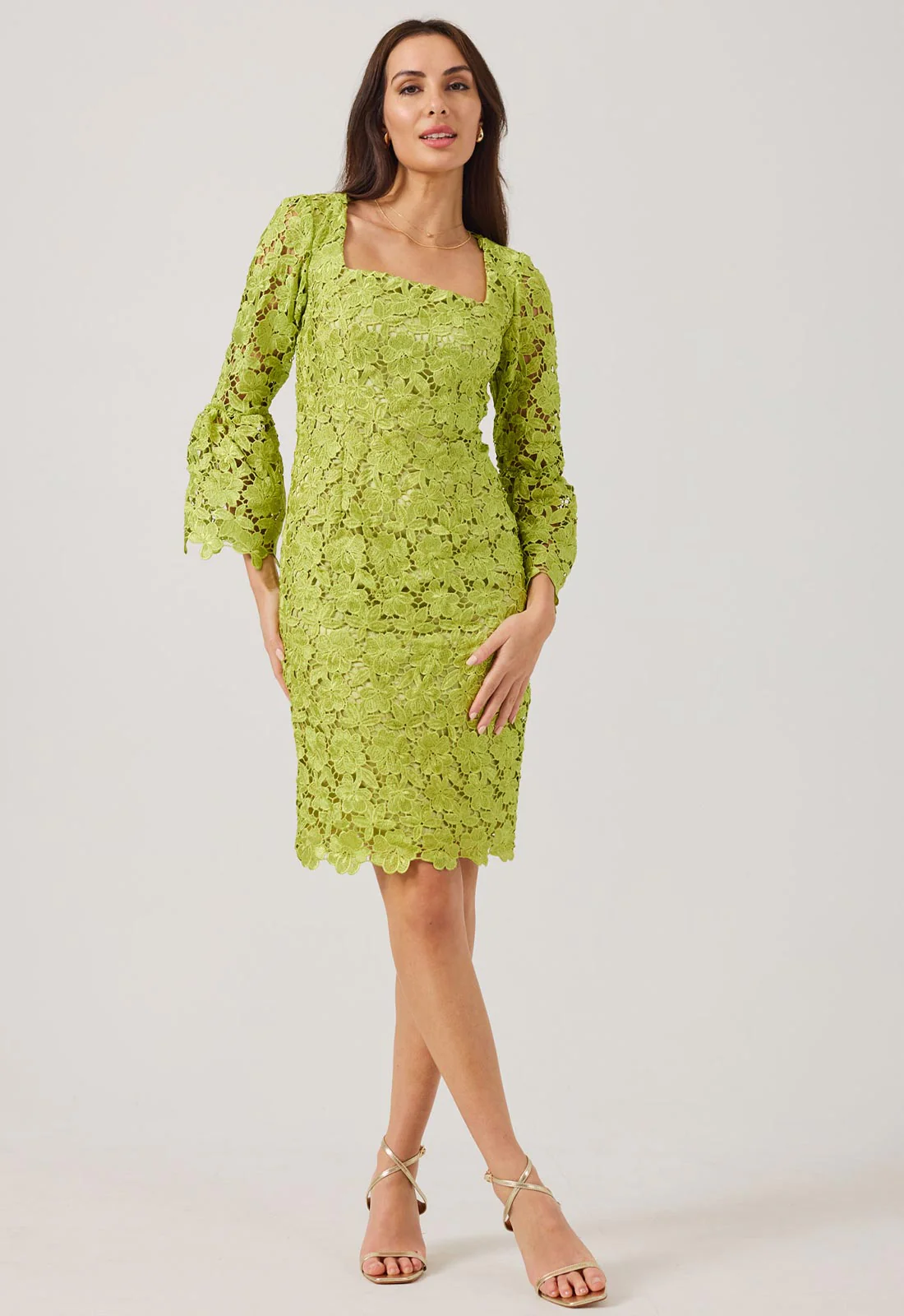 Samantha Jane Green Lucy Cocktail Dress - Image 5