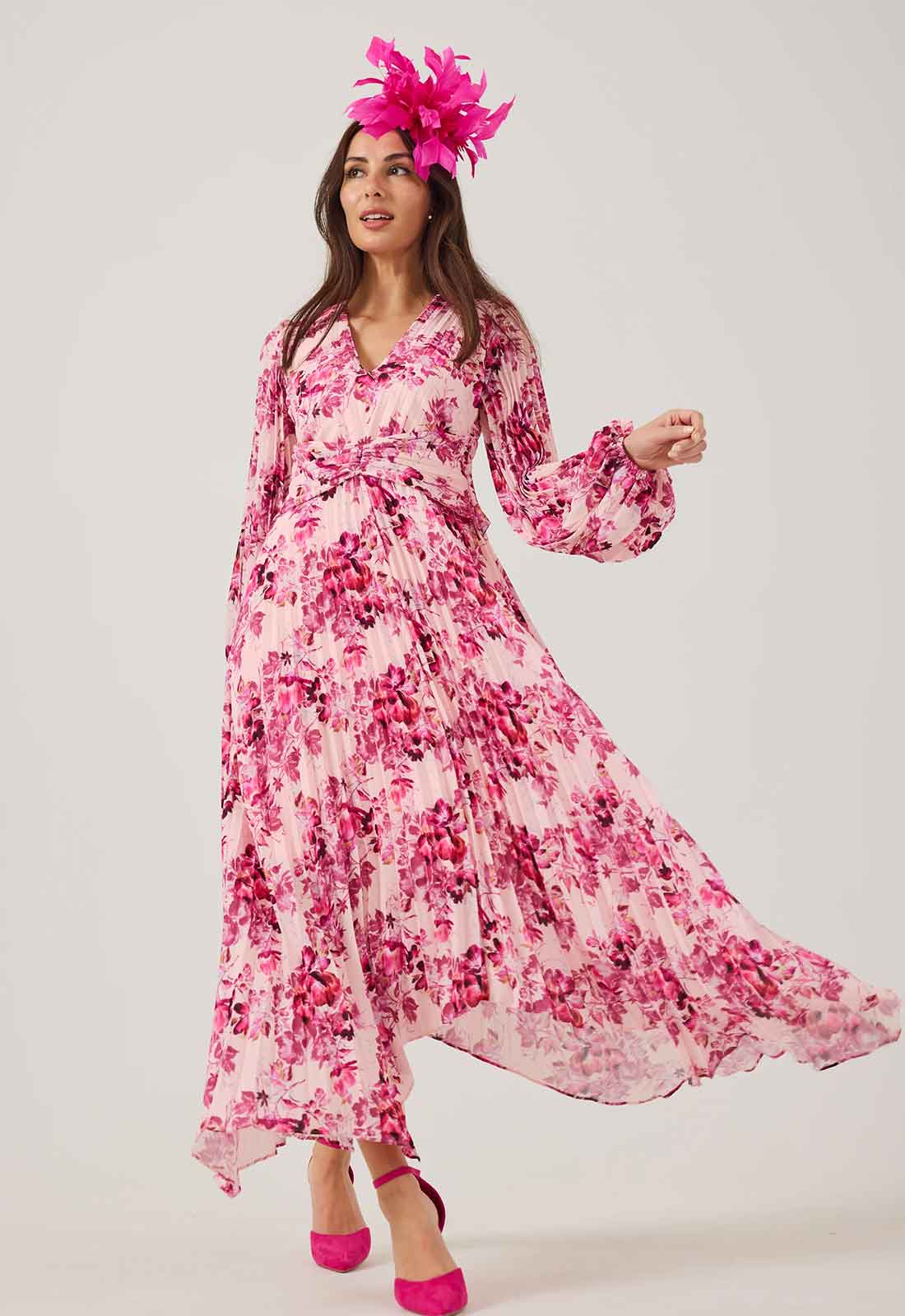 Samantha Jane Pink Lenora Dress
