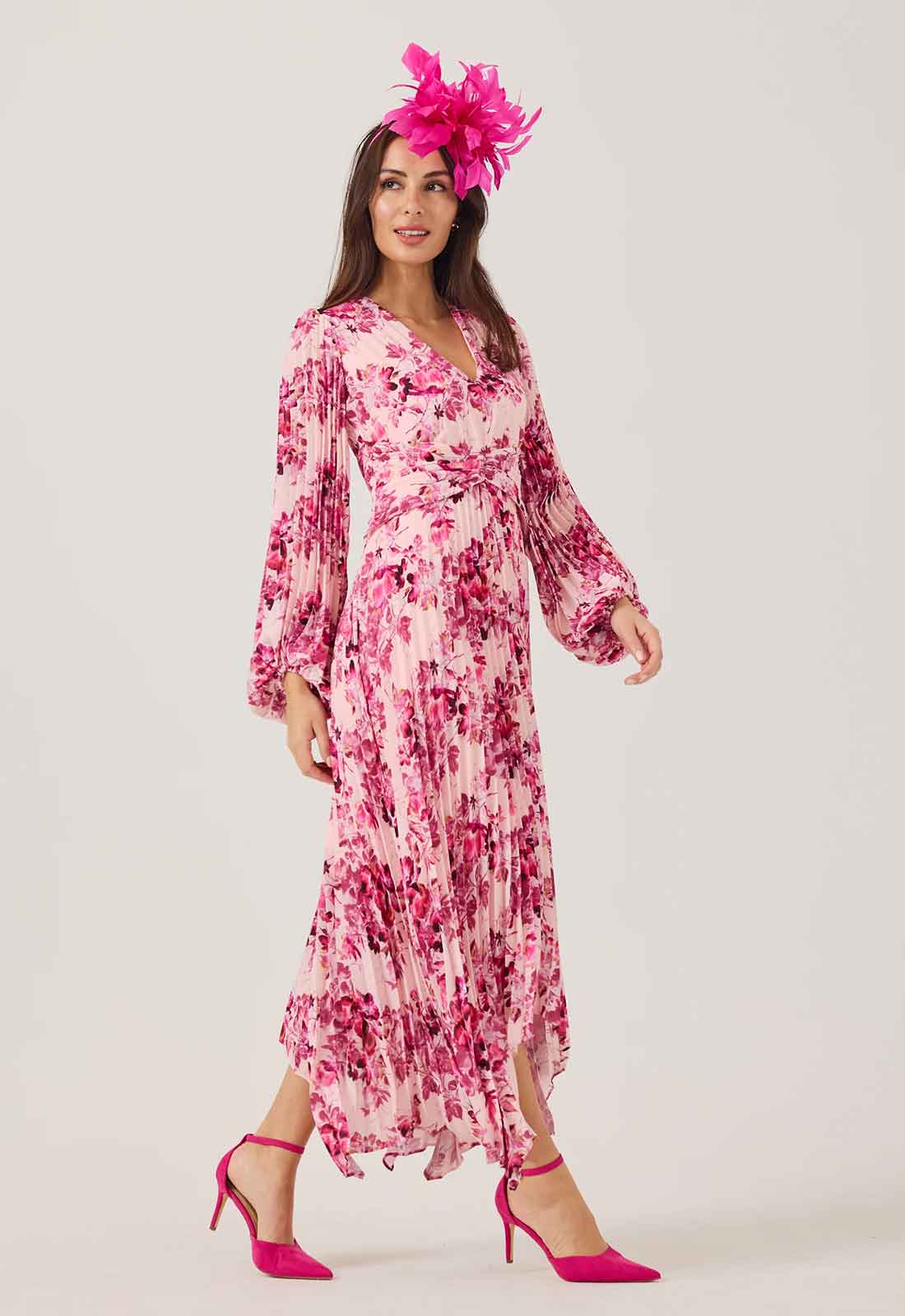 Samantha Jane Pink Lenora Dress - Image 7