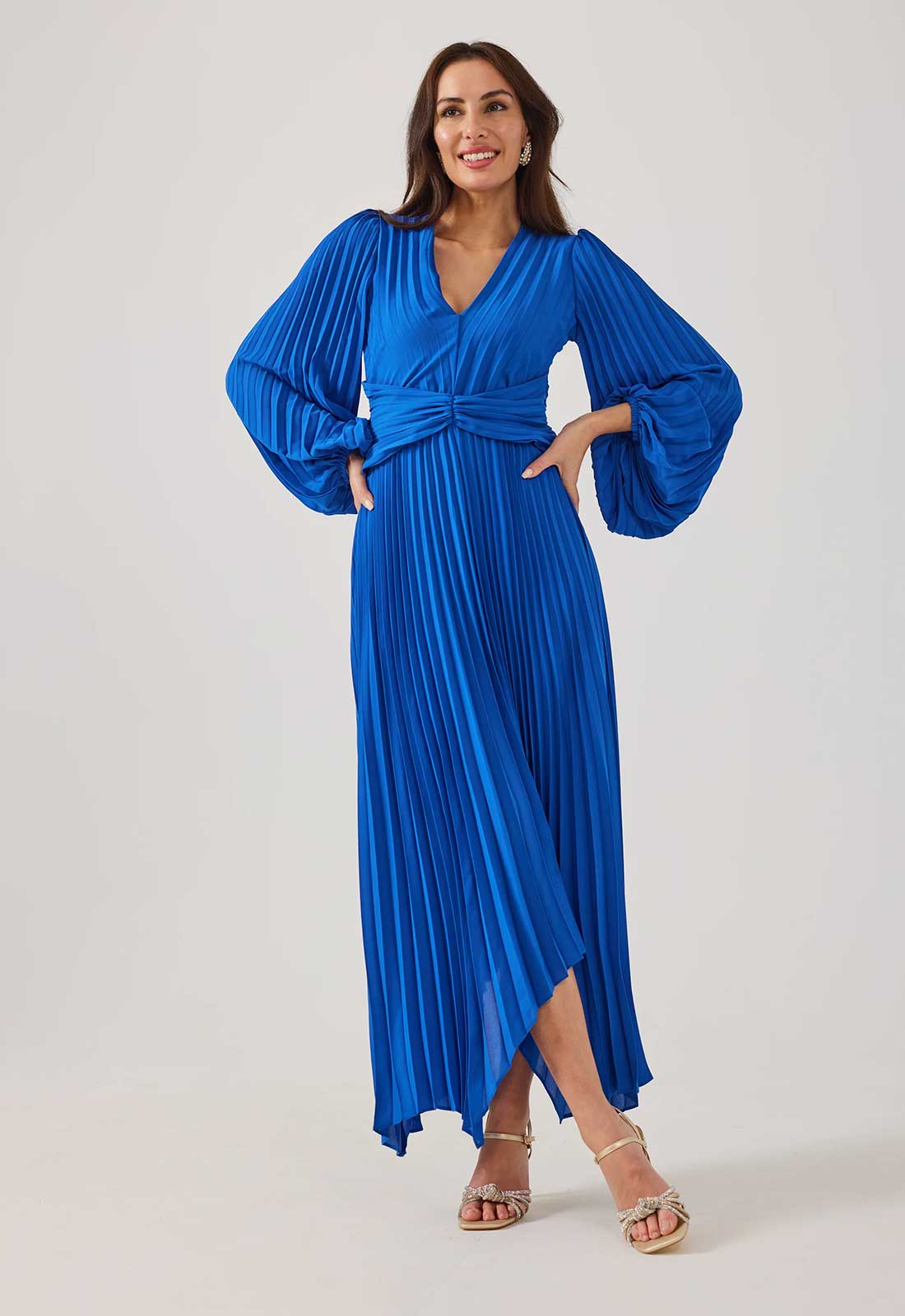 Samantha Jane Royal Blue Lenora Dress