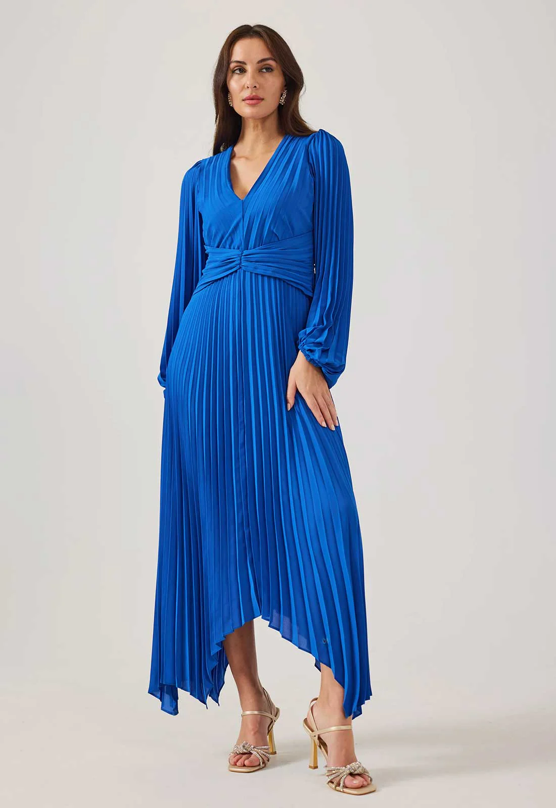 Samantha Jane Royal Blue Lenora Dress - Image 3
