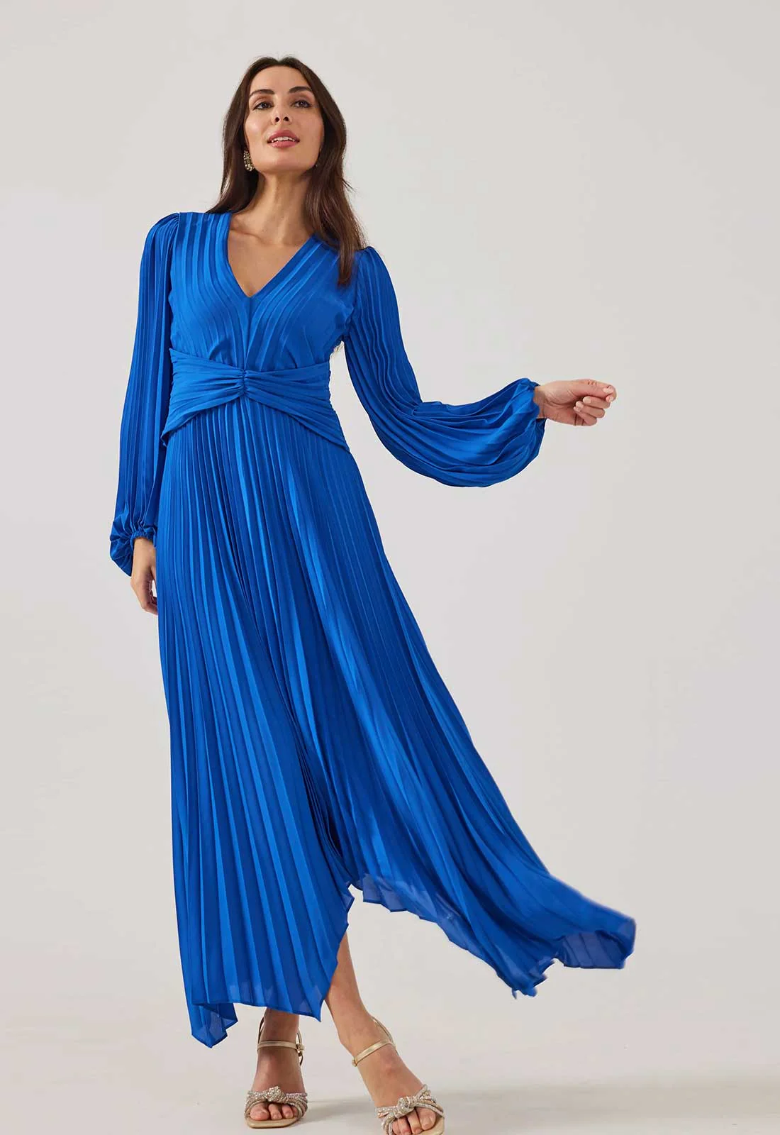 Samantha Jane Royal Blue Lenora Dress - Image 4