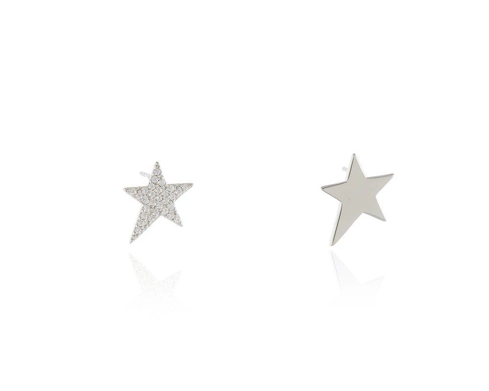 Cachet London Satu Star Silver Earrings - Image 10