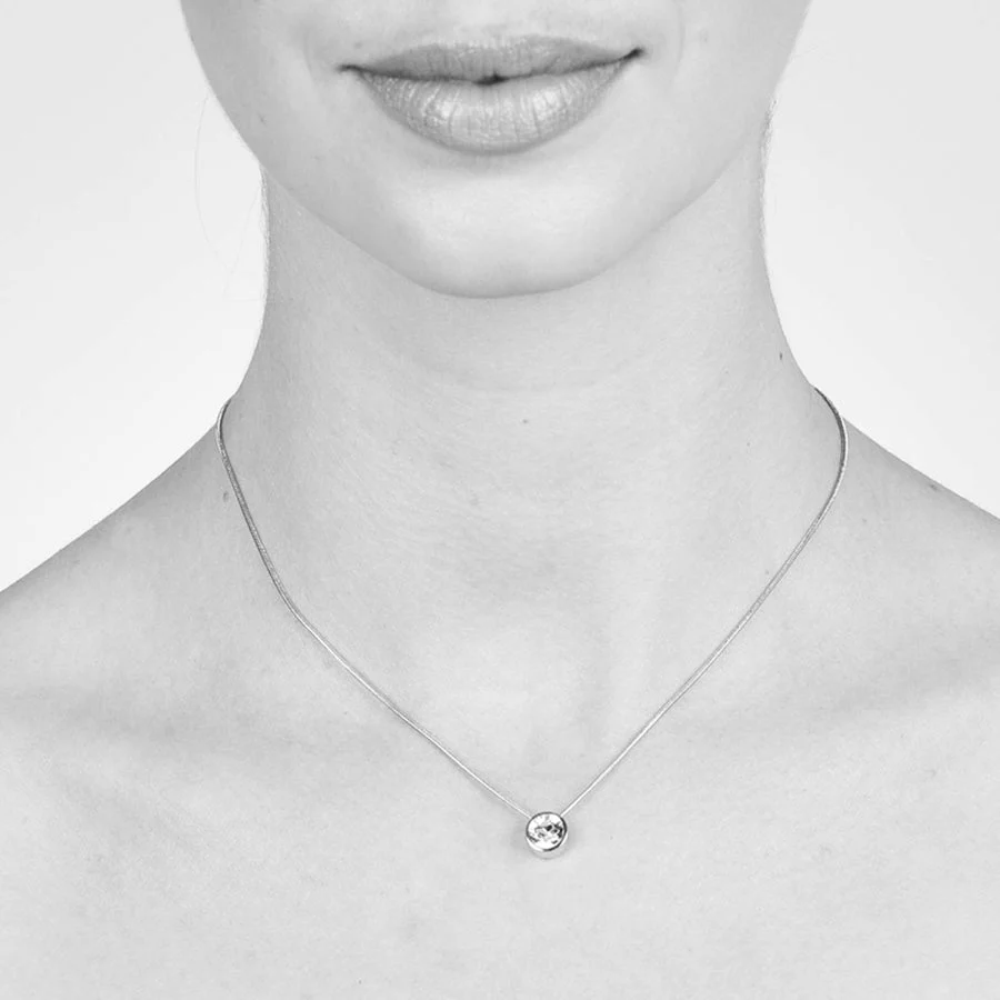 Cachet London Solitaire Silver Pendant - Image 12