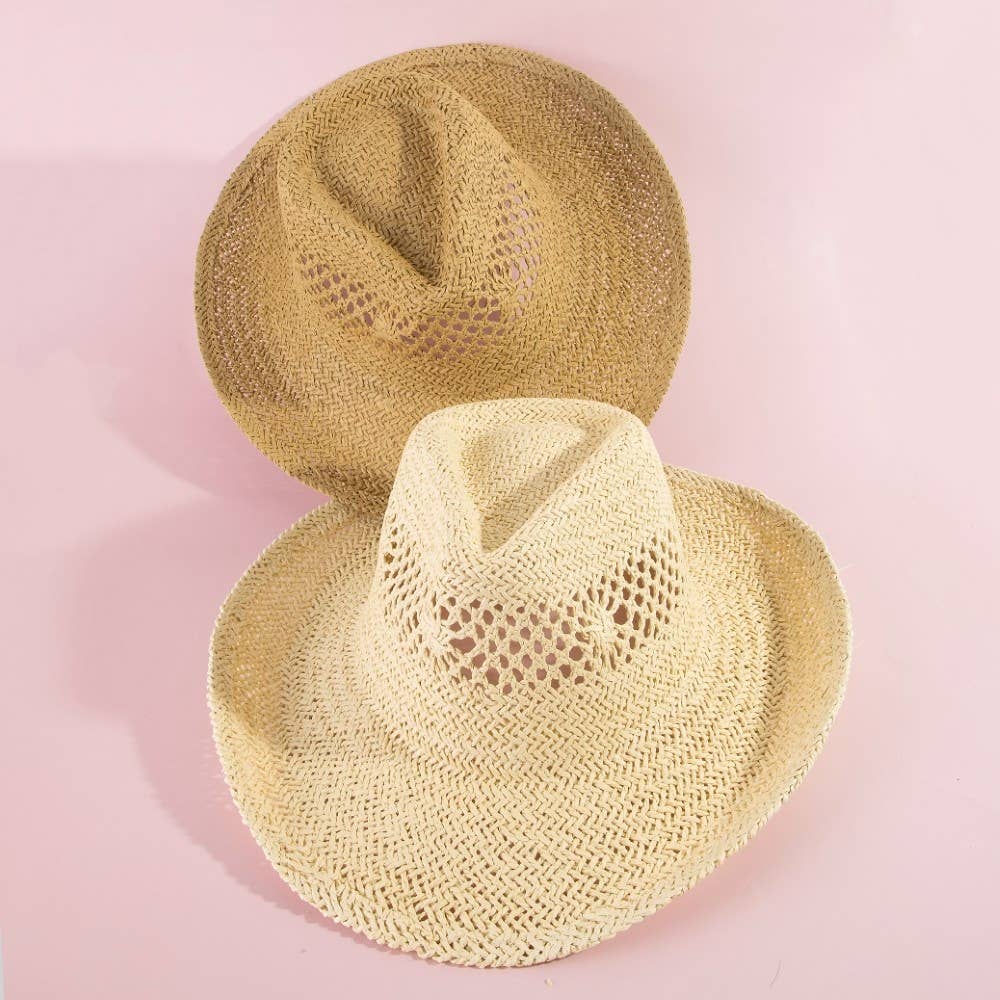 Soul Of Sita Natural Straw Cowboy Hat: Kh - Image 3