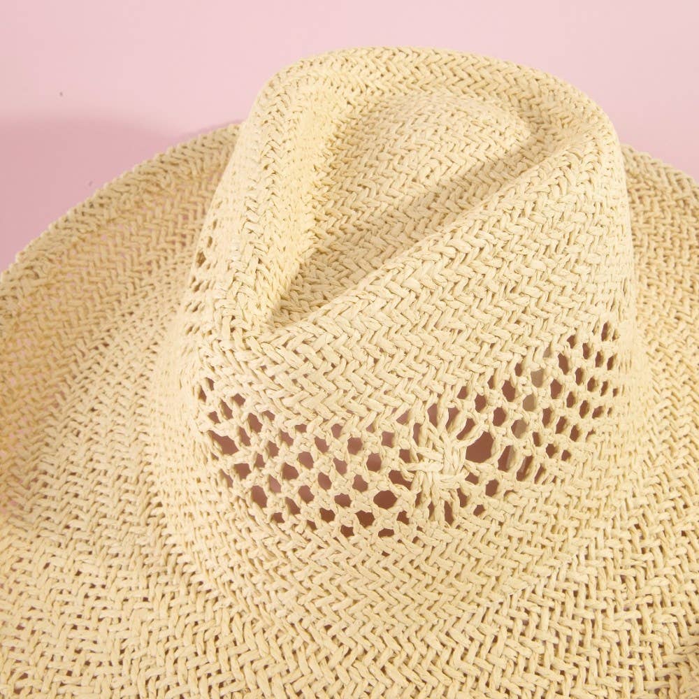 Soul Of Sita Natural Straw Cowboy Hat: Kh - Image 4