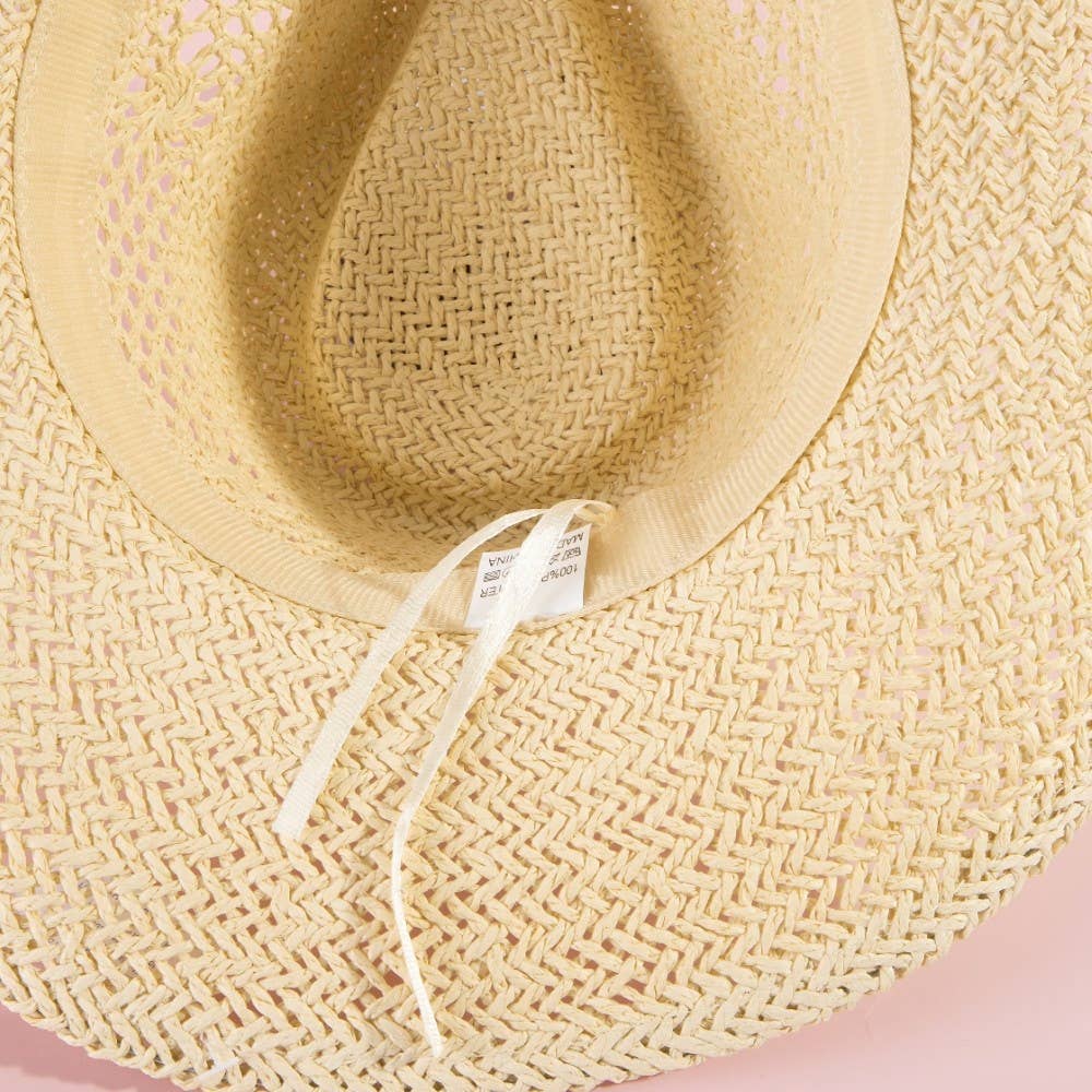 Soul Of Sita Natural Straw Cowboy Hat: Kh - Image 6