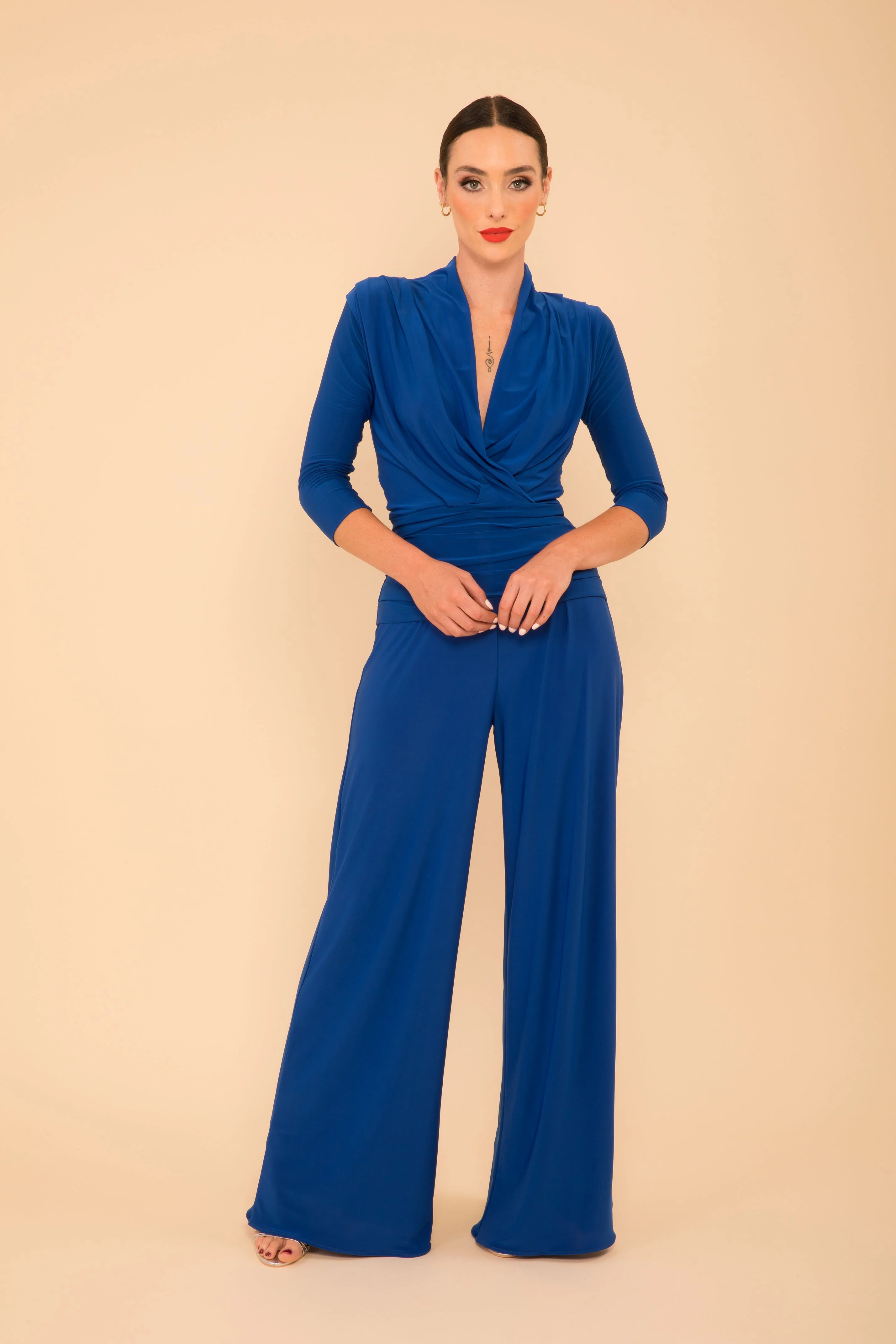 Atom Label Cobalt Ss26 Uranium Jumpsuit - Image 2