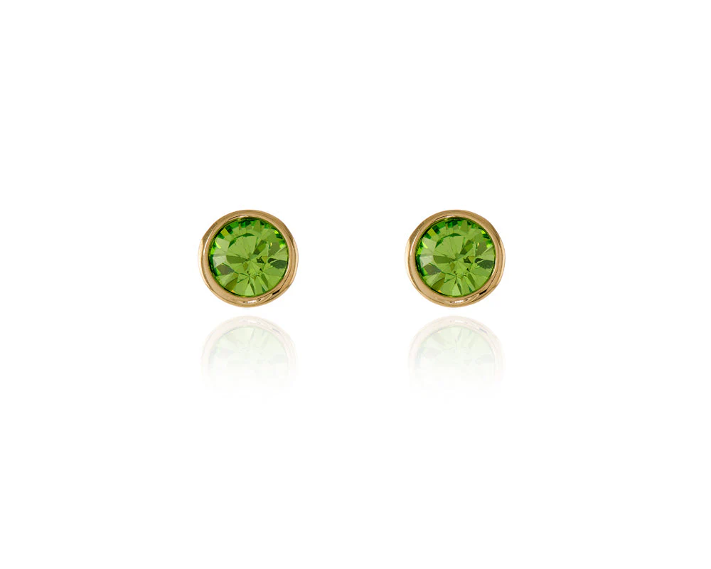 Cachet London Thisbe Gold Peridot Earrings - Image 11