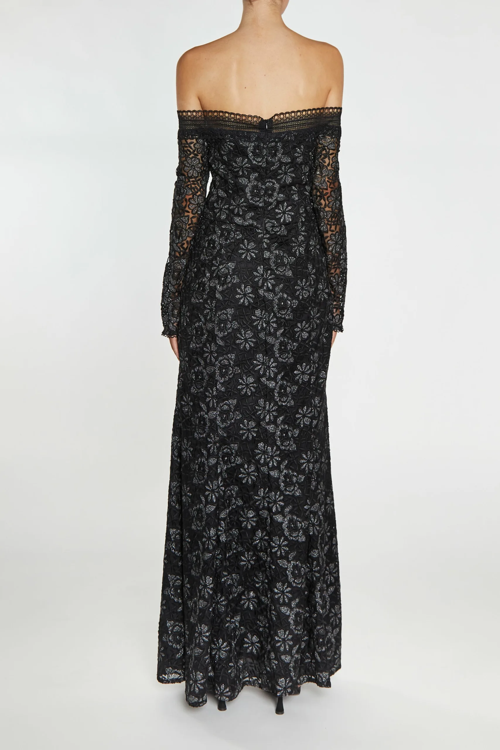 True Decadence Black Lenox Maxi Dress - Image 2