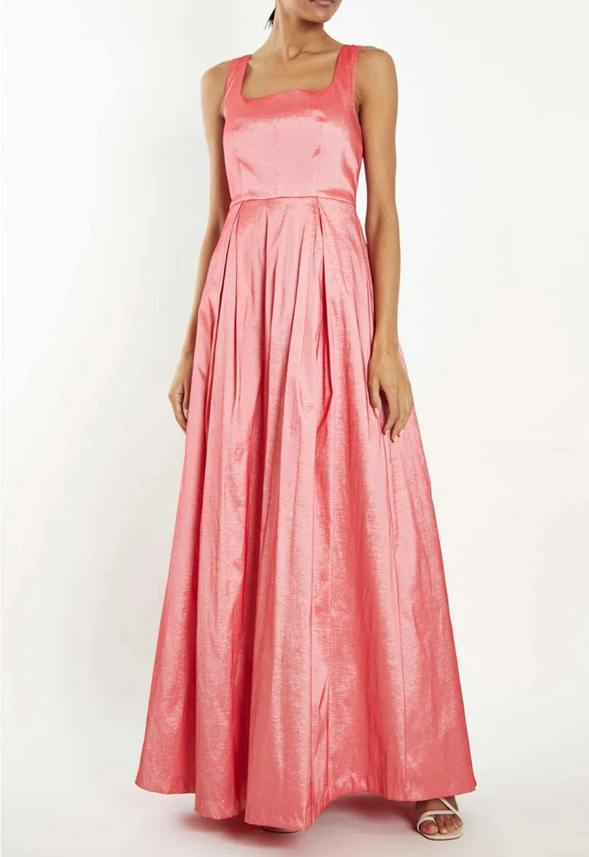 True Decadence Coral Taffeta Formal Ballgown - Image 6