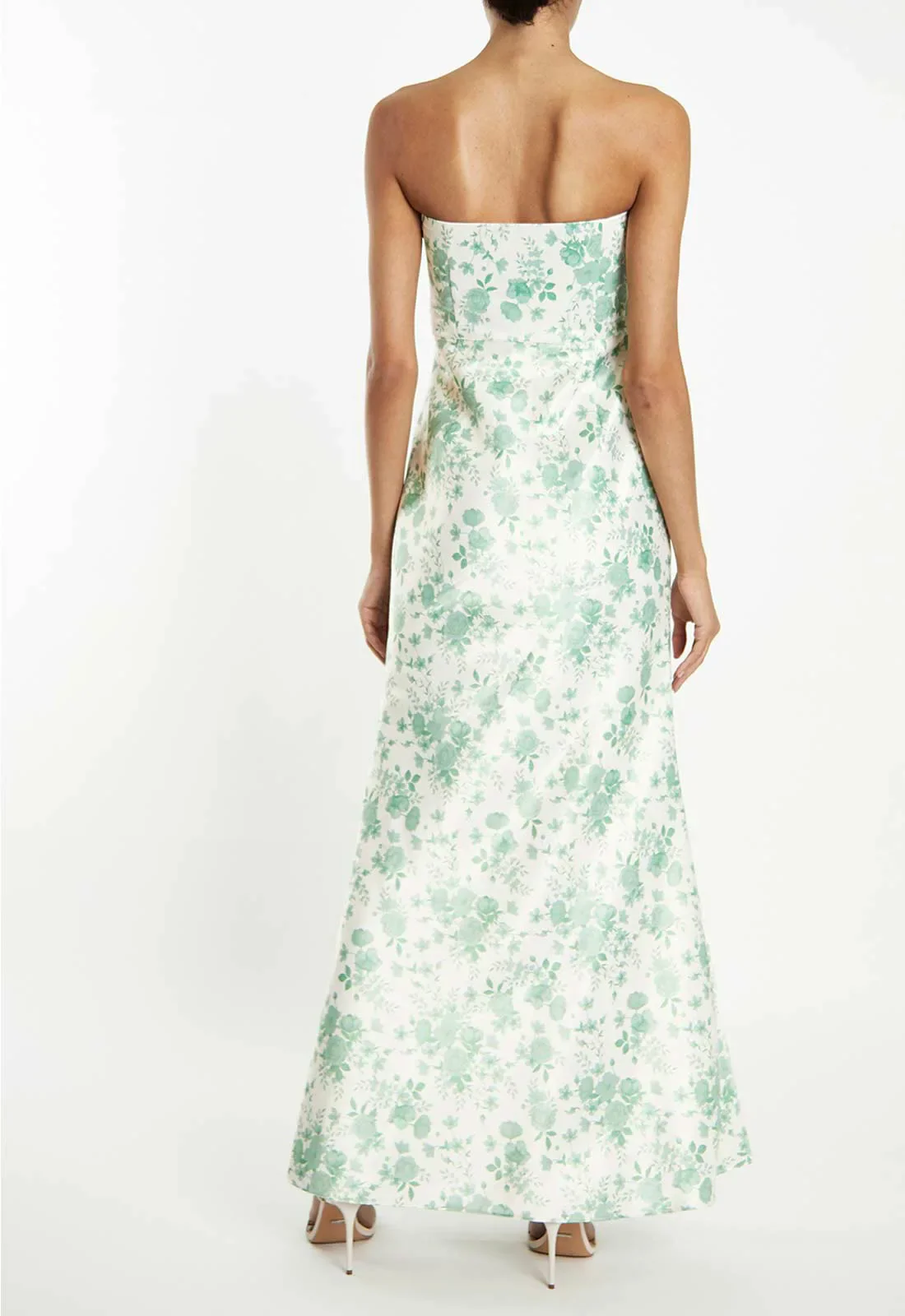 True Decadence Sage Rose Print Maxi Dress - Image 2