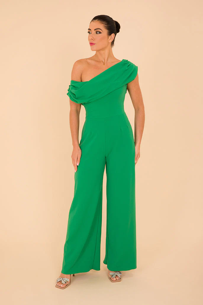 Atom Label Emerald Green Venice Jumpsuit - Image 2